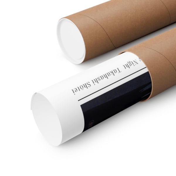 Takahashi Shōtei Print – Starry Night #012 (public domain reproduction)