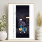 Takahashi Shōtei Print - Cold Winter Wind (1924-27)  #011