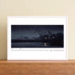 Takahashi Shōtei Print - Starry Night  #012
