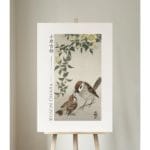 Ohara Koson Print - Birds And Plants  #011