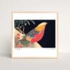 in frame -Itō Jakuchū Print – Golden Pheasant in the Snow (ca. 1900) #006 (public domain reproduction) Itō Jakuchū Print – Golden Pheasant in the Snow (ca. 1900) #006 (public domain reproduction)