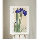 Ohara Koson Print - Blue Irises  #026