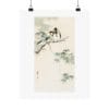 Front, 11″ x 14″ – Ohara Koson Print – Great Tits On Maple Branch #050 (public domain reproduction) Ohara Koson Print – Great Tits On Maple Branch #050 (public domain reproduction)