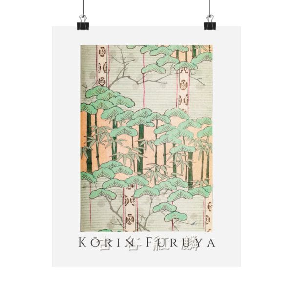 Front, 11″ x 14″ – Furuya Kōrin Print – Bijutsukai V02-18 #137 (public domain reproduction) Furuya Kōrin Print – Bijutsukai V02-18 #137 (public domain reproduction)