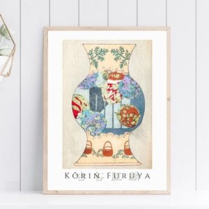 in frame image Furuya Kōrin Print – Bijutsukai V11-18 #085 (public domain reproduction) Furuya Kōrin Print – Bijutsukai V11-18 #085 (public domain reproduction)