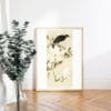 in frame Ohara Koson Print – Myna On Magnolia Branch #062 (public domain reproduction) Ohara Koson Print – Myna On Magnolia Branch #062 (public domain reproduction)