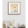 in frame Ohara Koson Print – Kingfisher In Snow Square #005 (public domain reproduction) Ohara Koson Print – Kingfisher In Snow Square #005 (public domain reproduction)