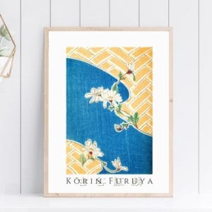 Furuya Kōrin Print – Bijutsukai V25-13 #112 (public domain reproduction)