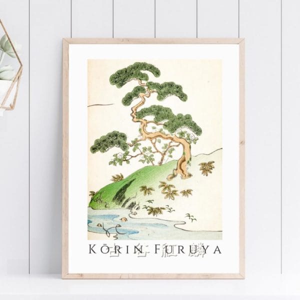 Furuya Kōrin Print – Bijutsukai V11-03 #073 (public domain reproduction)