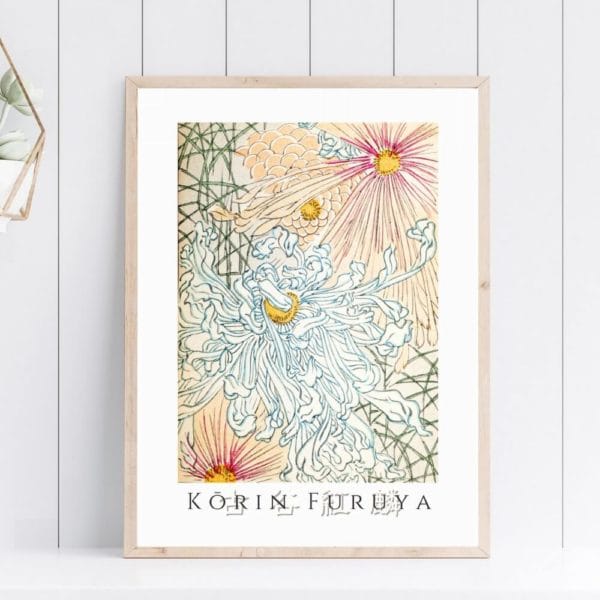 Furuya Kōrin Print – Bijutsukai V15-10 #158 (public domain reproduction)