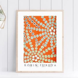 in frame image Furuya Kōrin Print – Bijutsukai V15-15 #163 (public domain reproduction) Furuya Kōrin Print – Bijutsukai V15-15 #163 (public domain reproduction)