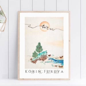 in frame image Furuya Kōrin Print – Bijutsukai V11-04 #074 (public domain reproduction) Furuya Kōrin Print – Bijutsukai V11-04 #074 (public domain reproduction)