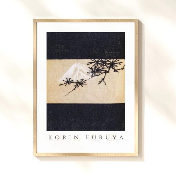 in frame image Furuya Kōrin Print – Bijutsukai V33-18 #345 (public domain reproduction) Furuya Kōrin Print – Bijutsukai V33-18 #345 (public domain reproduction)