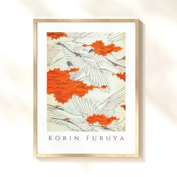 Furuya Kōrin Print – Bijutsukai V14-01 #347 (public domain reproduction)