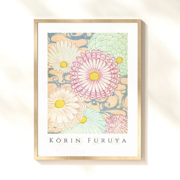 in frame image Furuya Kōrin Print – Bijutsukai V14-08 #351 (public domain reproduction) Furuya Kōrin Print – Bijutsukai V14-08 #351 (public domain reproduction)