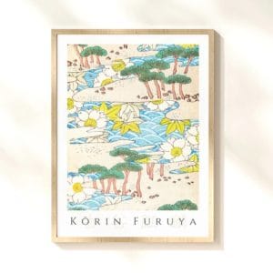 in frame image Furuya Kōrin Print – Bijutsukai V14-14 #357 (public domain reproduction) Furuya Kōrin Print – Bijutsukai V14-14 #357 (public domain reproduction)