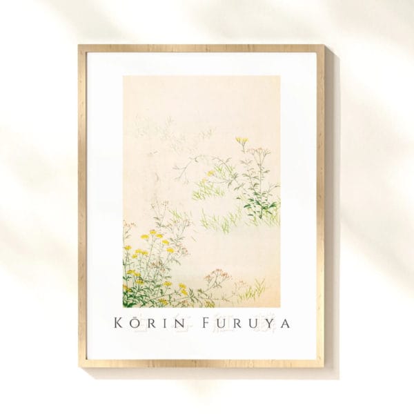 in frame image Furuya Kōrin Print – Bijutsukai V50-19 #375 (public domain reproduction) Furuya Kōrin Print – Bijutsukai V50-19 #375 (public domain reproduction)