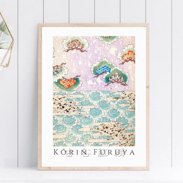 Furuya Kōrin Print – Bijutsukai V11-10 #079 (public domain reproduction)