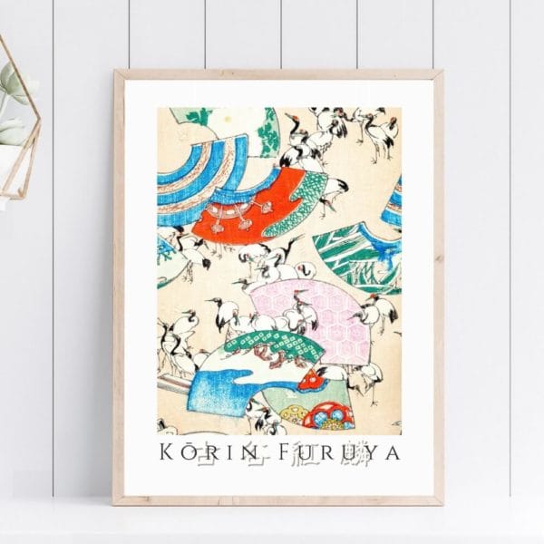 Furuya Kōrin Print – Bijutsukai V11-14 #081 (public domain reproduction)