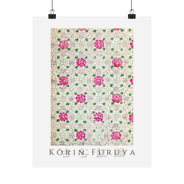 Front, 11″ x 14″ – Furuya Kōrin Print – Bijutsukai V15-08 #157 (public domain reproduction) Furuya Kōrin Print – Bijutsukai V15-08 #157 (public domain reproduction)