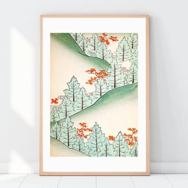 in frame image Furuya Kōrin Print – Bijutsukai V02-14 #134 (public domain reproduction) Furuya Kōrin Print – Bijutsukai V02-14 #134 (public domain reproduction)