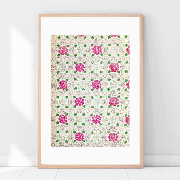 in frame image Furuya Kōrin Print – Bijutsukai V15-08 #157 (public domain reproduction) Furuya Kōrin Print – Bijutsukai V15-08 #157 (public domain reproduction)