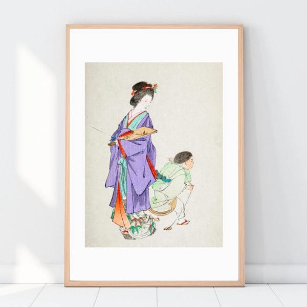 Furuya Kōrin Print – Bijutsukai V11-05 #075 (public domain reproduction)