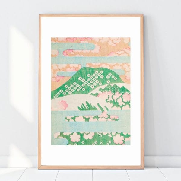 in frame image Furuya Kōrin Print – Bijutsukai V50-06 #384 (public domain reproduction) Furuya Kōrin Print – Bijutsukai V50-06 #384 (public domain reproduction)