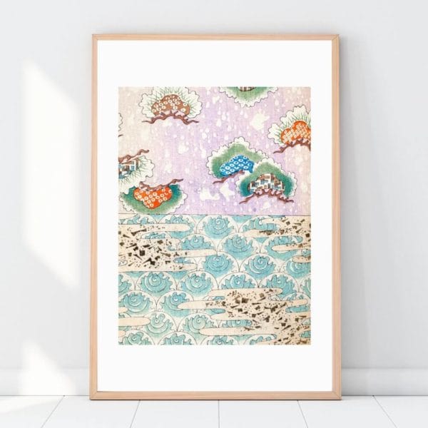 Furuya Kōrin Print – Bijutsukai V11-10 #079 (public domain reproduction)