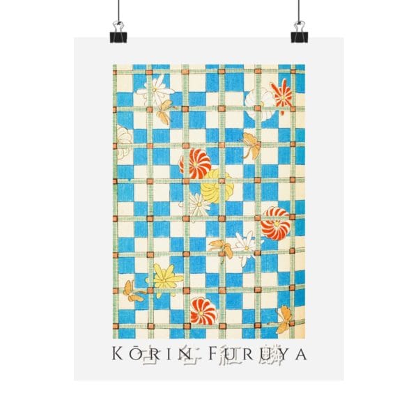 Front, 11″ x 14″ Furuya Kōrin Print – Bijutsukai V25-19 #115 (public domain reproduction) Furuya Kōrin Print – Bijutsukai V25-19 #115 (public domain reproduction)