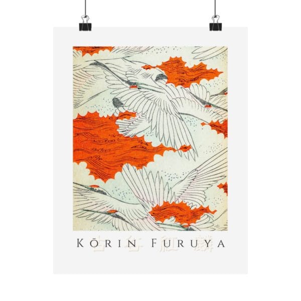 Furuya Kōrin Print – Bijutsukai V14-01 #347 (public domain reproduction)