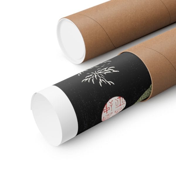 Itō Jakuchū Print – Japanese rooster (18th century) #007 (public domain reproduction)