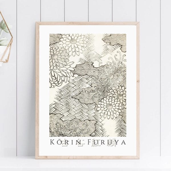 Furuya Kōrin Print – Bijutsukai V41-16 #043 (public domain reproduction)