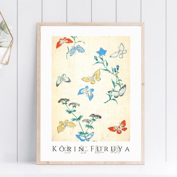 in frame image Furuya Kōrin Print – Bijutsukai V09-20 #034 (public domain reproduction) Furuya Kōrin Print – Bijutsukai V09-20 #034 (public domain reproduction)