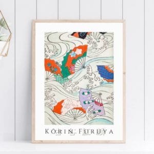 Furuya Kōrin Print – Bijutsukai V09-17 #032 (public domain reproduction)