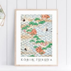 Furuya Kōrin Print – Bijutsukai V09-10 #026 (public domain reproduction)