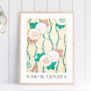 Furuya Kōrin Print – Bijutsukai V09-08 #024 (public domain reproduction)