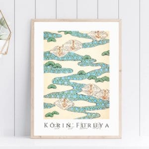 in frame image Furuya Kōrin Print – Bijutsukai V09-07 #022 (public domain reproduction) Furuya Kōrin Print – Bijutsukai V09-07 #022 (public domain reproduction)