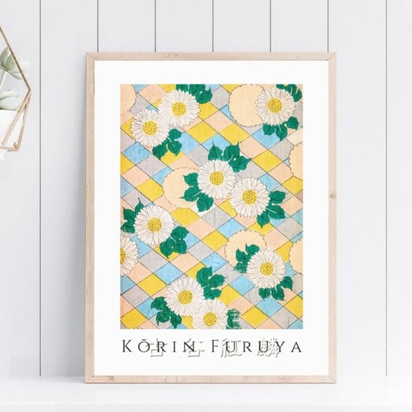 in frame image Furuya Kōrin Print – Bijutsukai V09-04 #019 (public domain reproduction) Furuya Kōrin Print – Bijutsukai V09-04 #019 (public domain reproduction)