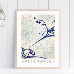 Furuya Kōrin Print – Bijutsukai V18-01 #001 (public domain reproduction)