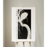 Ohara Koson Print - Heron In Snow  #079