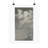 Ohara Koson Print – Grass And Flowers At Full Moon #058 (public domain reproduction)
