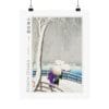 Front, 11″ x 14″ – Ohara Koson Print – Two Women In The Snow On The Yanagi Bridge #003 (public domain reproduction) Ohara Koson Print – Two Women In The Snow On The Yanagi Bridge #003 (public domain reproduction)