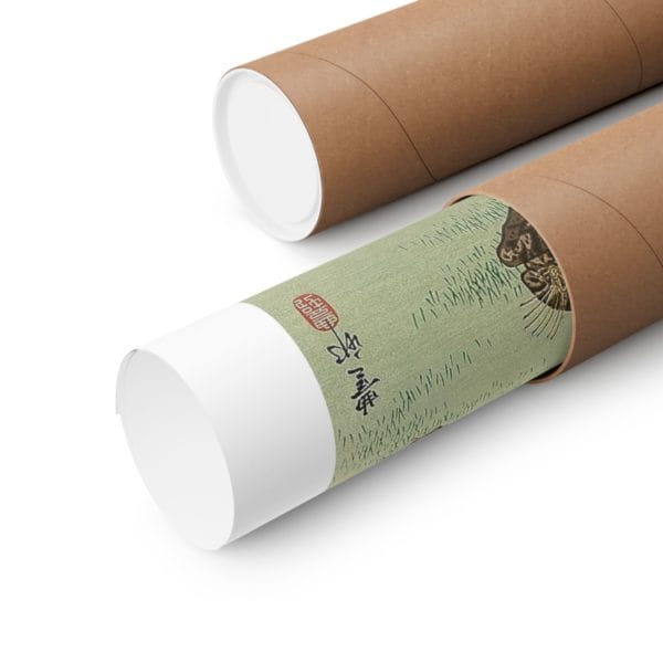 Close up, 14″ x 11″ - Ohara Koson Print – Frog’s Sumo Horizontal #004 (public domain reproduction) Ohara Koson Print – Frog’s Sumo Horizontal #004 (public domain reproduction)