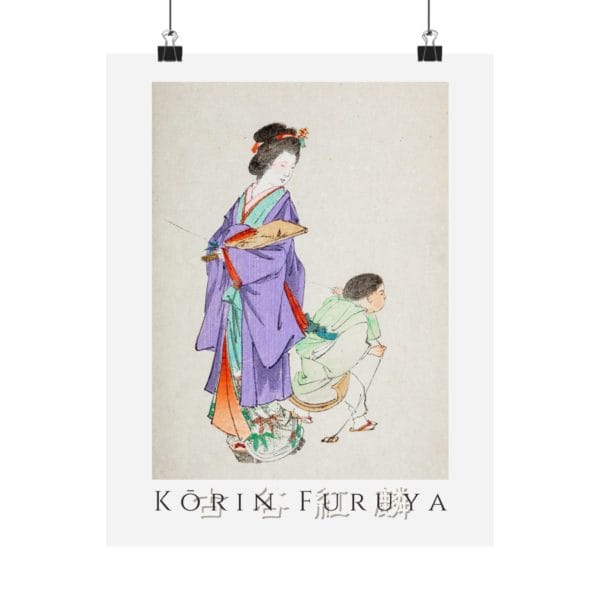 Furuya Kōrin Print – Bijutsukai V11-05 #075 (public domain reproduction)