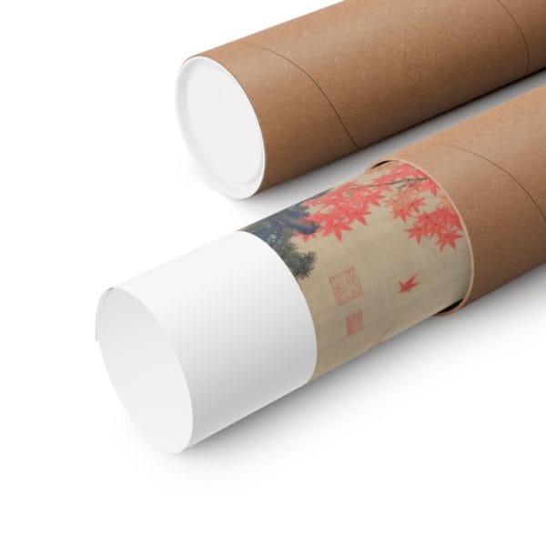 Close up, 11″ x 14″ – Itō Jakuchū Print – Maple Tree and Small Birds (circa 1765–1766) #028 (public domain reproduction) Itō Jakuchū Print – Maple Tree and Small Birds (circa 1765–1766) #028 (public domain reproduction)