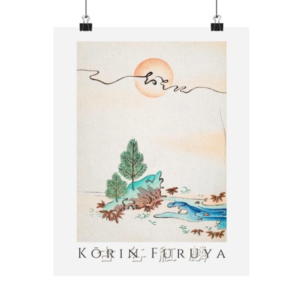 Furuya Kōrin Print – Bijutsukai V11-04 #074 (public domain reproduction)